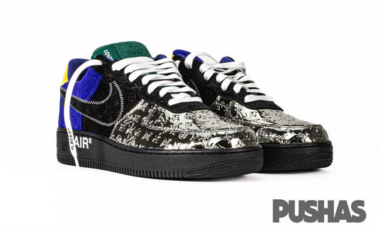 Nike Air Force 1 Low by Virgil Abloh x Louis Vuitton LV BlueWhite 1A9VAO US 8½