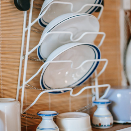 Pusdon Handing wall mounted dish drying Rack