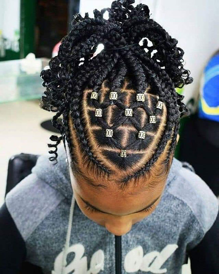 Braided Hairstyles For Black African Girls Houseofsarah14