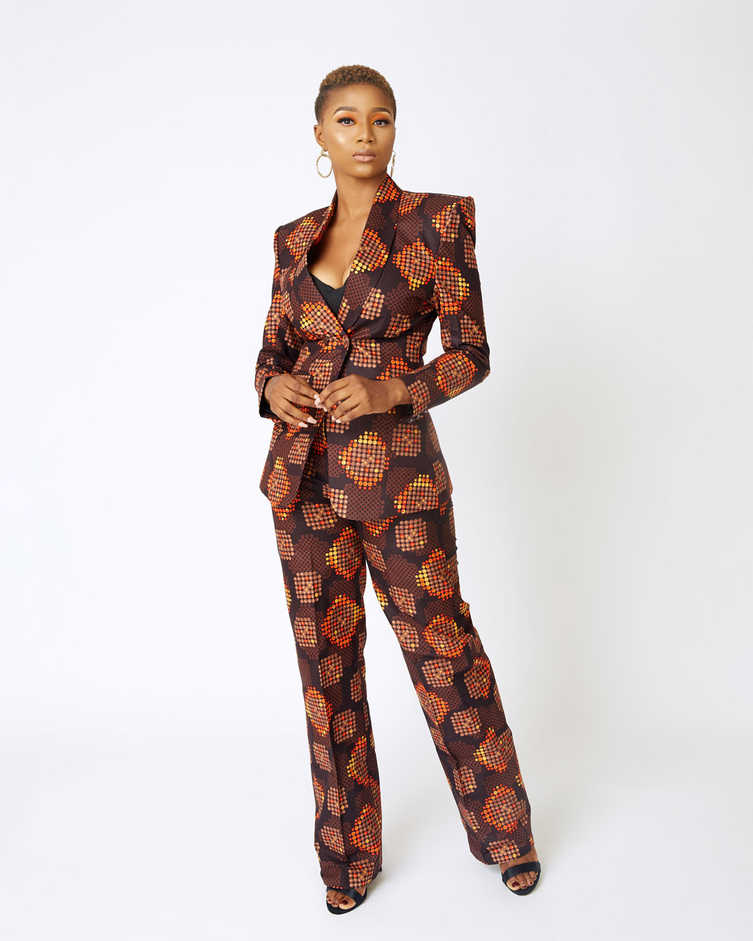 ankara suit