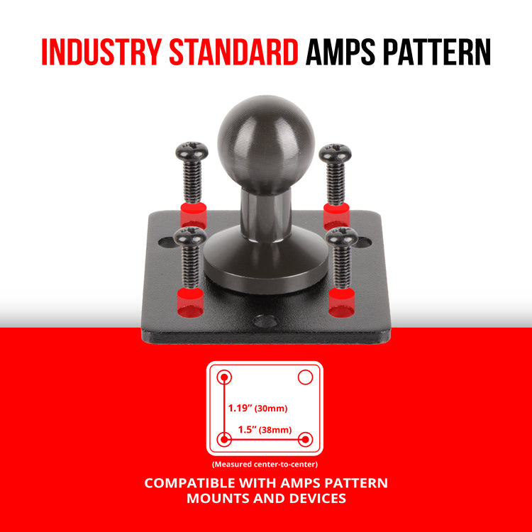 AMPS Pattern Base Plate - B Size Ball 