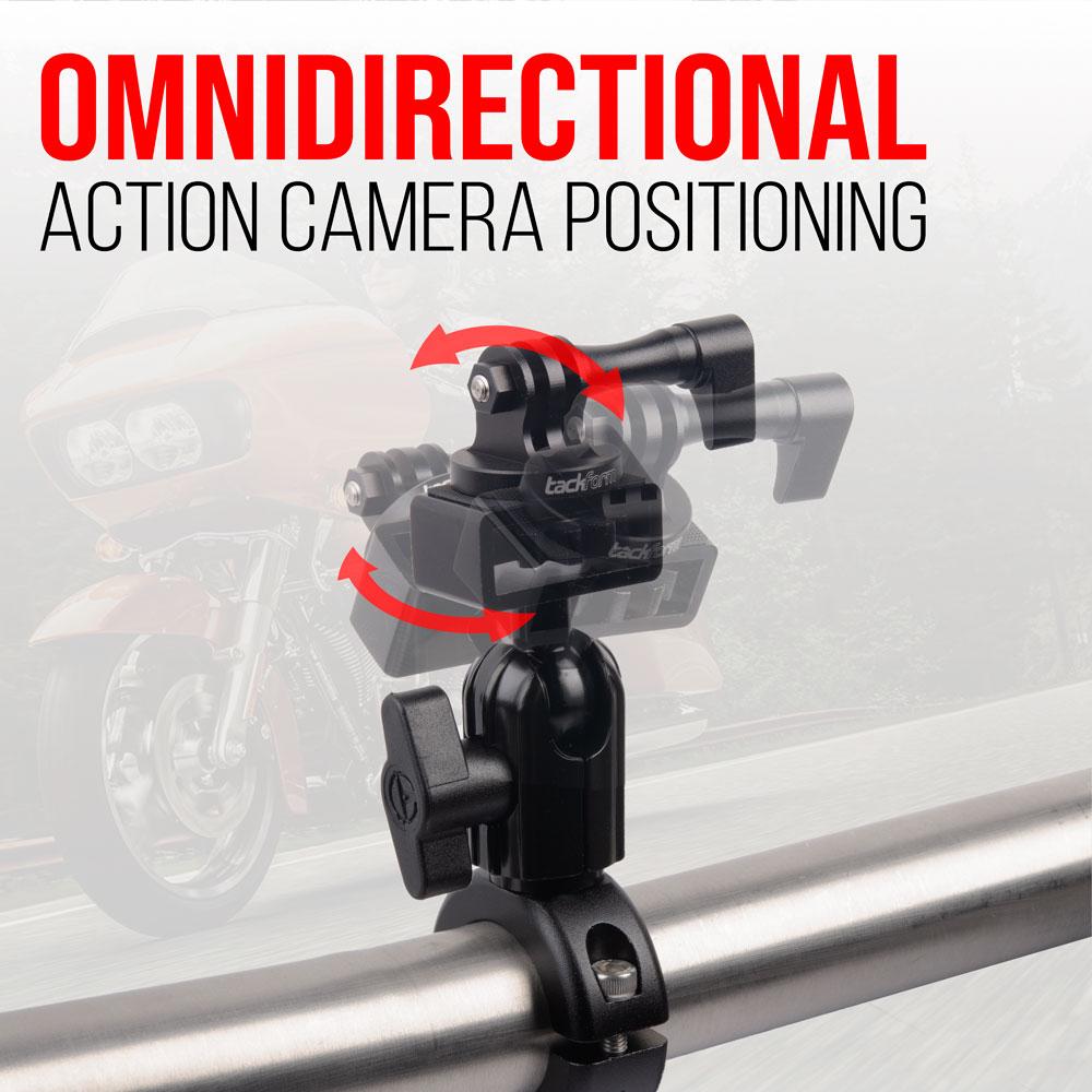 tackform enduro series omnidirectional motorcycle mount