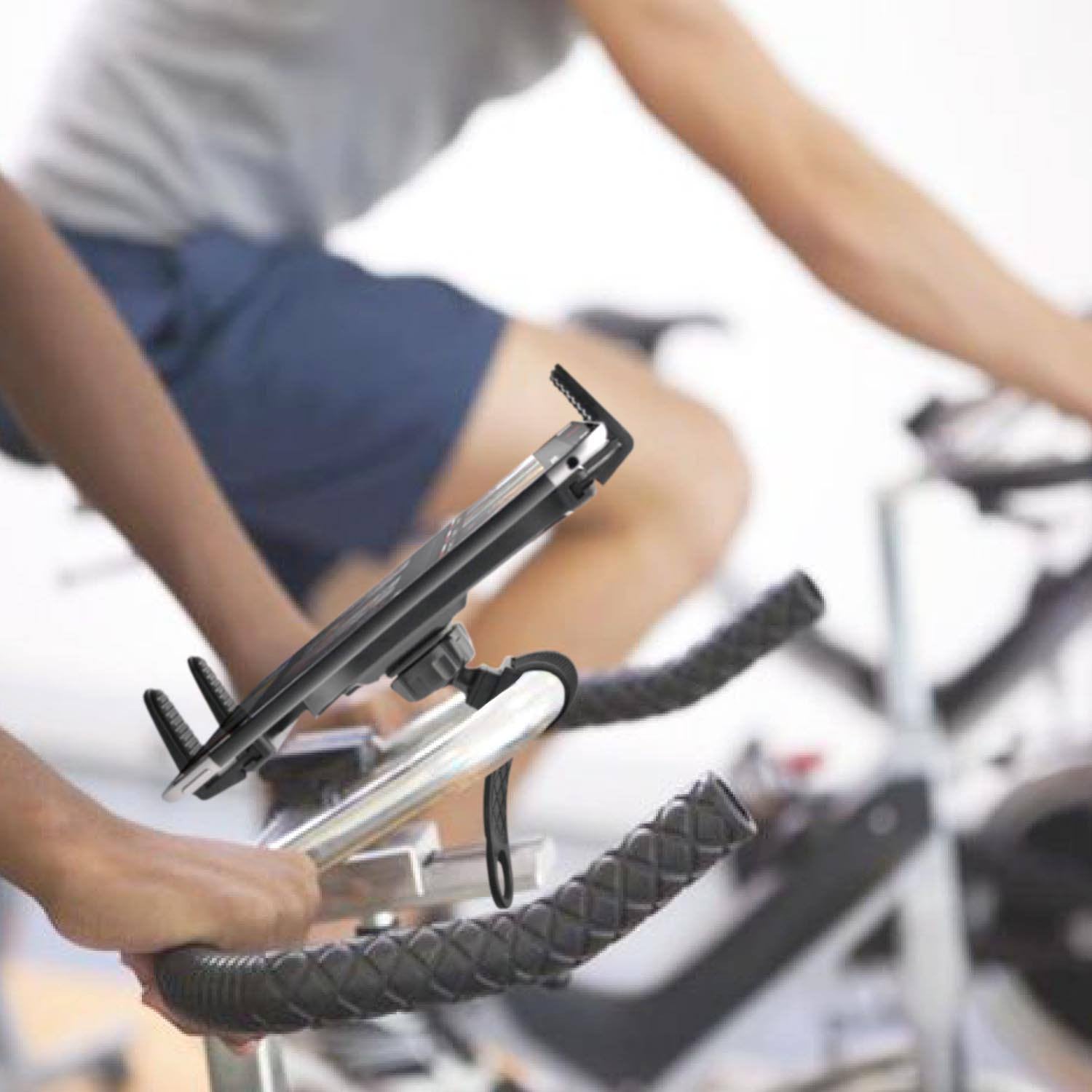 spin bike screen holder