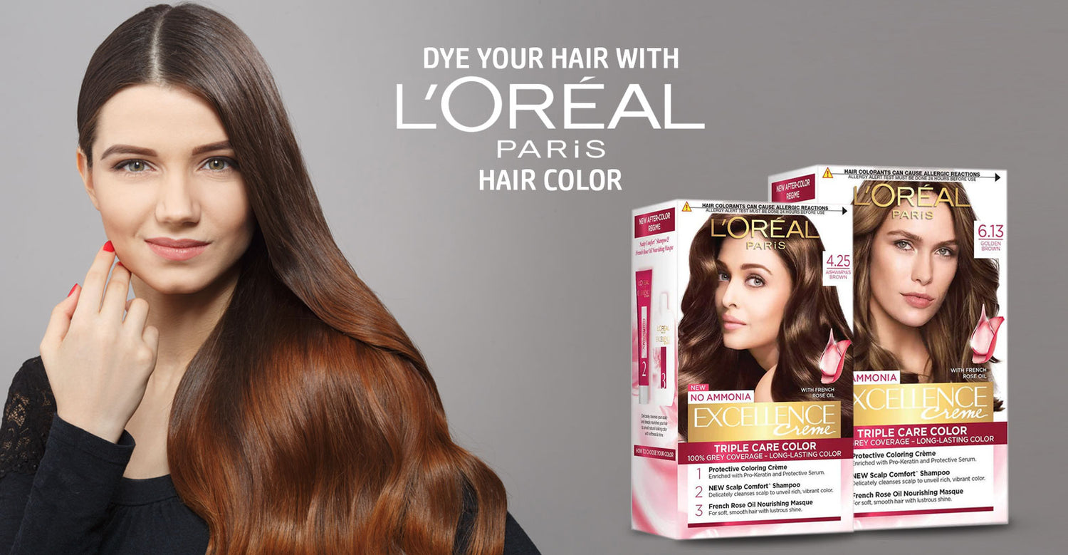 Buy LOreal Paris Excellence Hair Color Small Pack No1 Natural Black  25ml25g Online at Low Prices in India  Amazonin