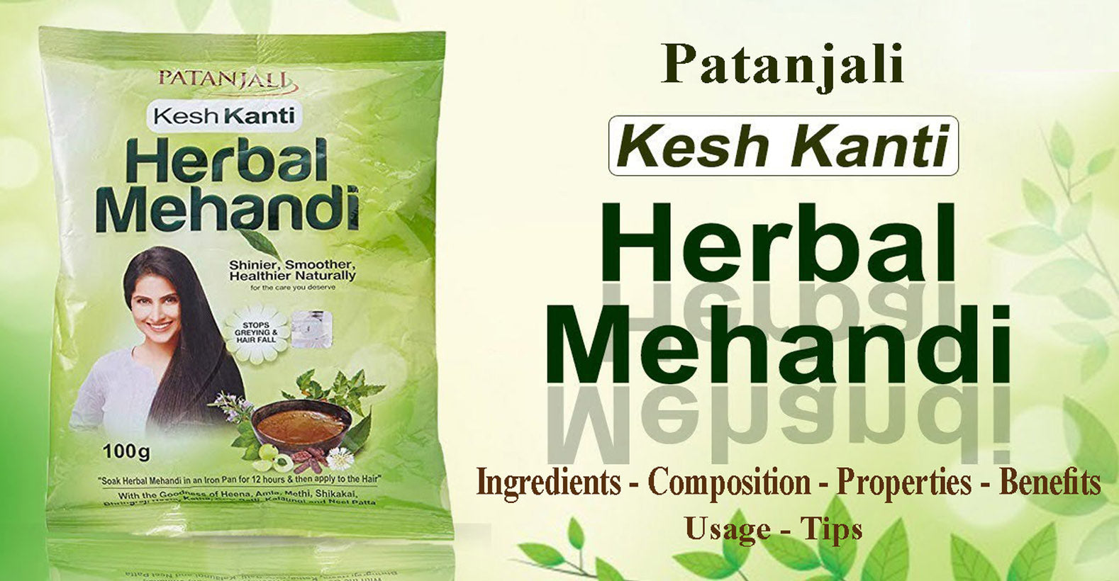 Patanjali kesh kanti herbal mehandihenna Review  How to make and apply  henna on hair  YouTube