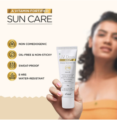 Brinton UvDoux Silicone Sunscreen Gel Benefits