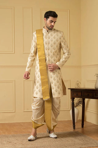 Esplendor Designer Men's Sherwani by Hilo Designs