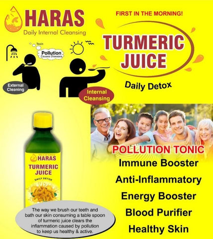 HARAS Turmeric Juice Health Benefits