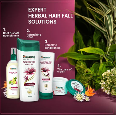 Himalaya Anti Hair Fall Products Easy Steps