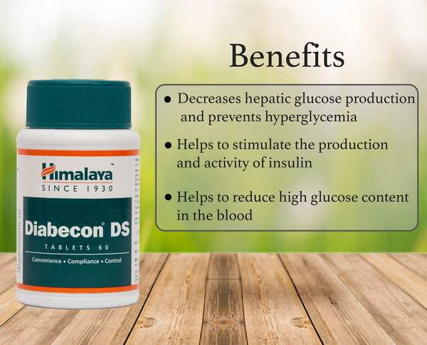 Himalaya Herbals - Diabecon (DS) Tablets Benefits