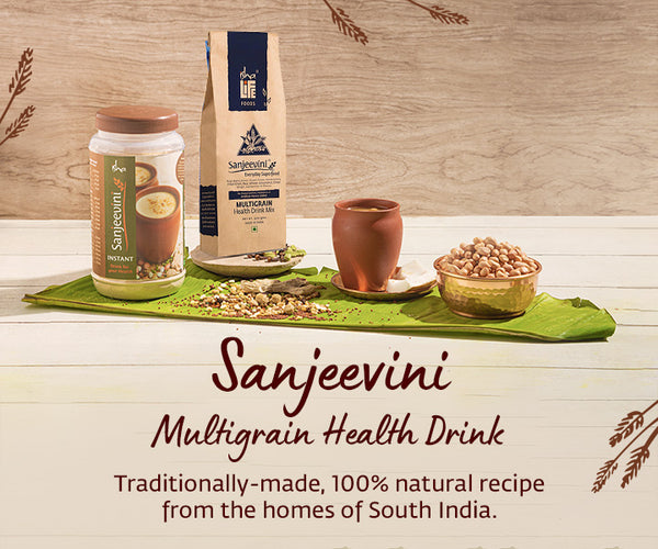 Isha life is the Instant Sanjeevini Multigrain Drink