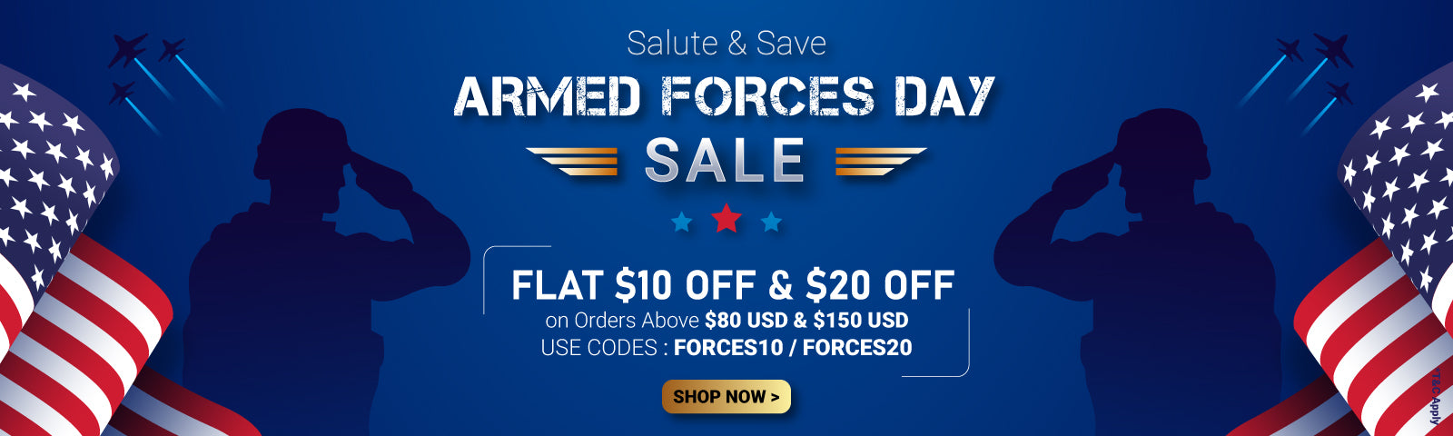 Armed Forces Day Sale