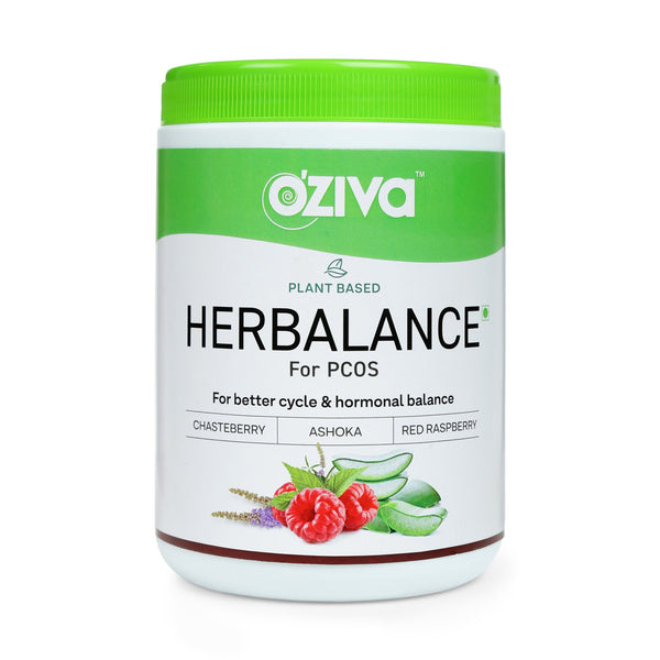 OZiva Plant Based HerBalance For Pcos 