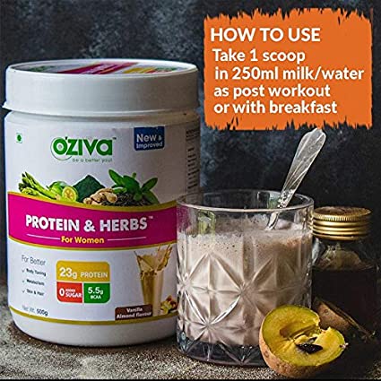 OZiva Protein & Herbs For Women Usage