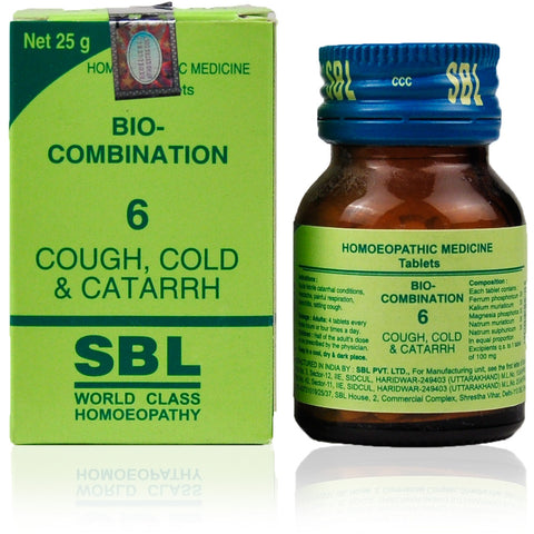 SBL Homeopathy Bio-Combination 6 Tablet