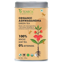 Teabox Organic Ashwagandha Green Tea