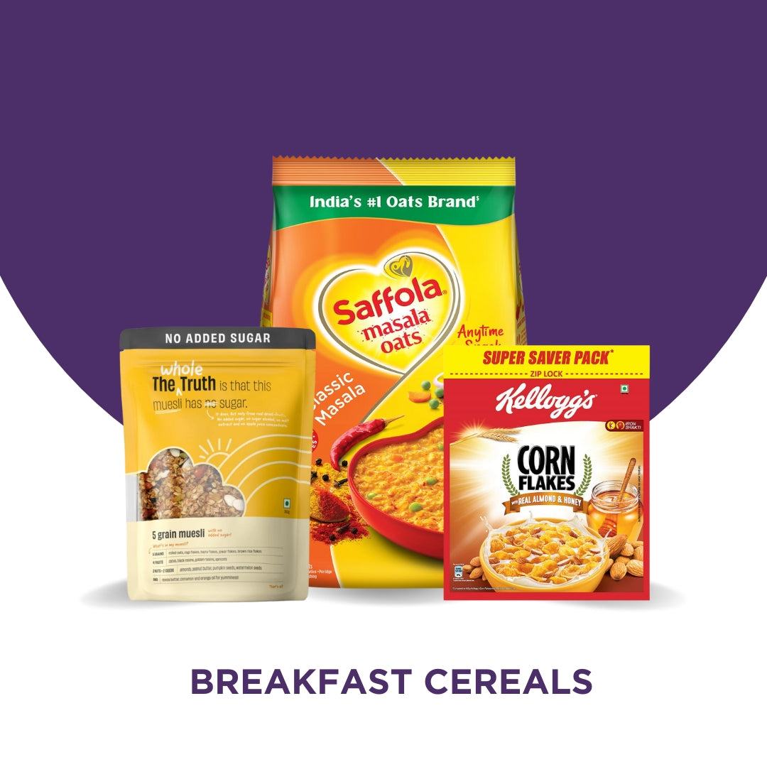 breakfast cereals 