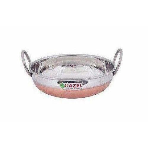 Buy Bottom Heavy Guage Stainless Steel Kadhai Cookware – Ashtok