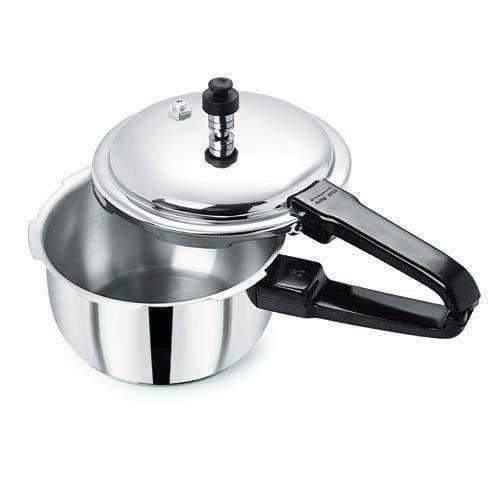 Stainless Steel Pressure Cooker - 1.5 Liters - Distacart