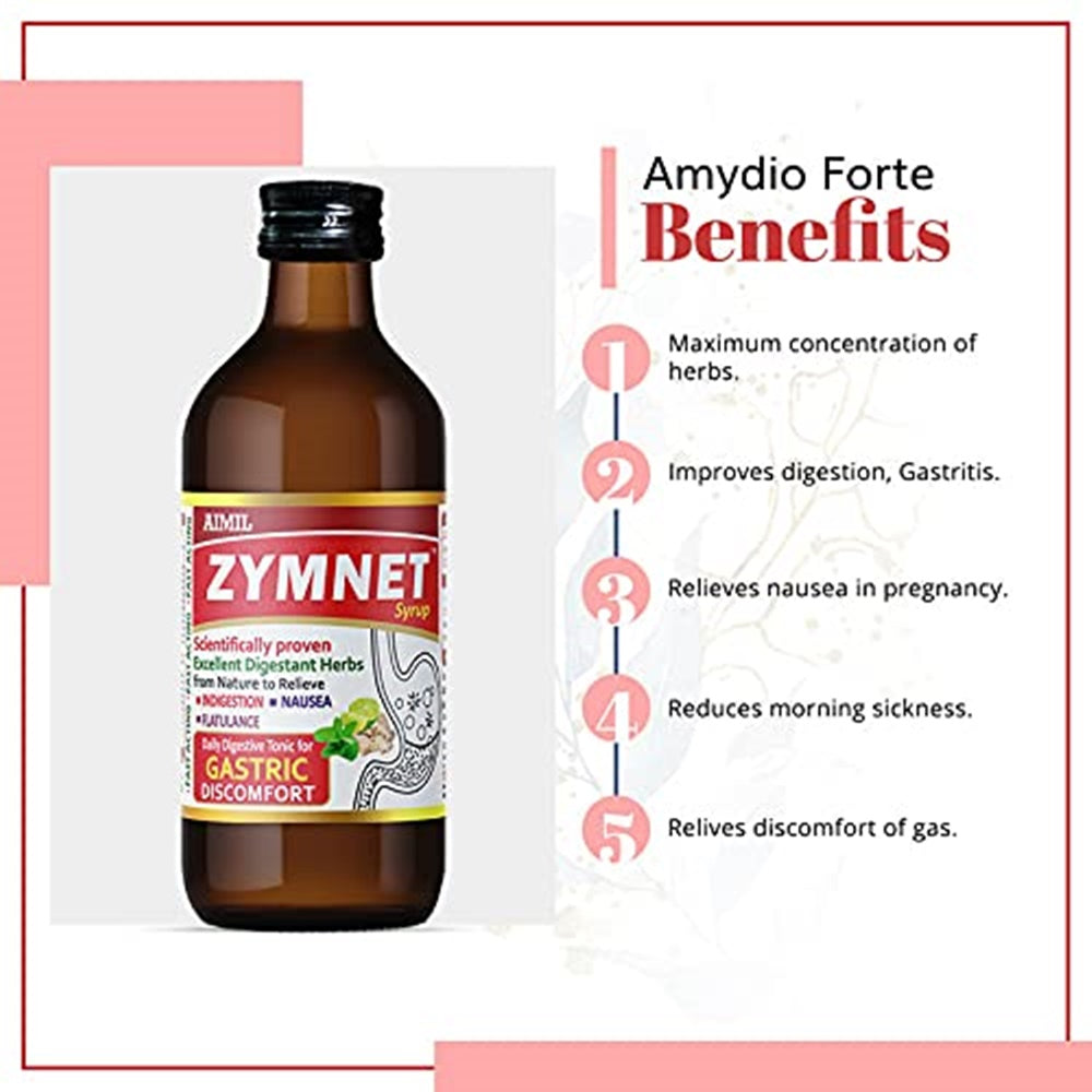 Buy Aimil Ayurvedic Zymnet Plus Syrup Online at Best Price | Distacart