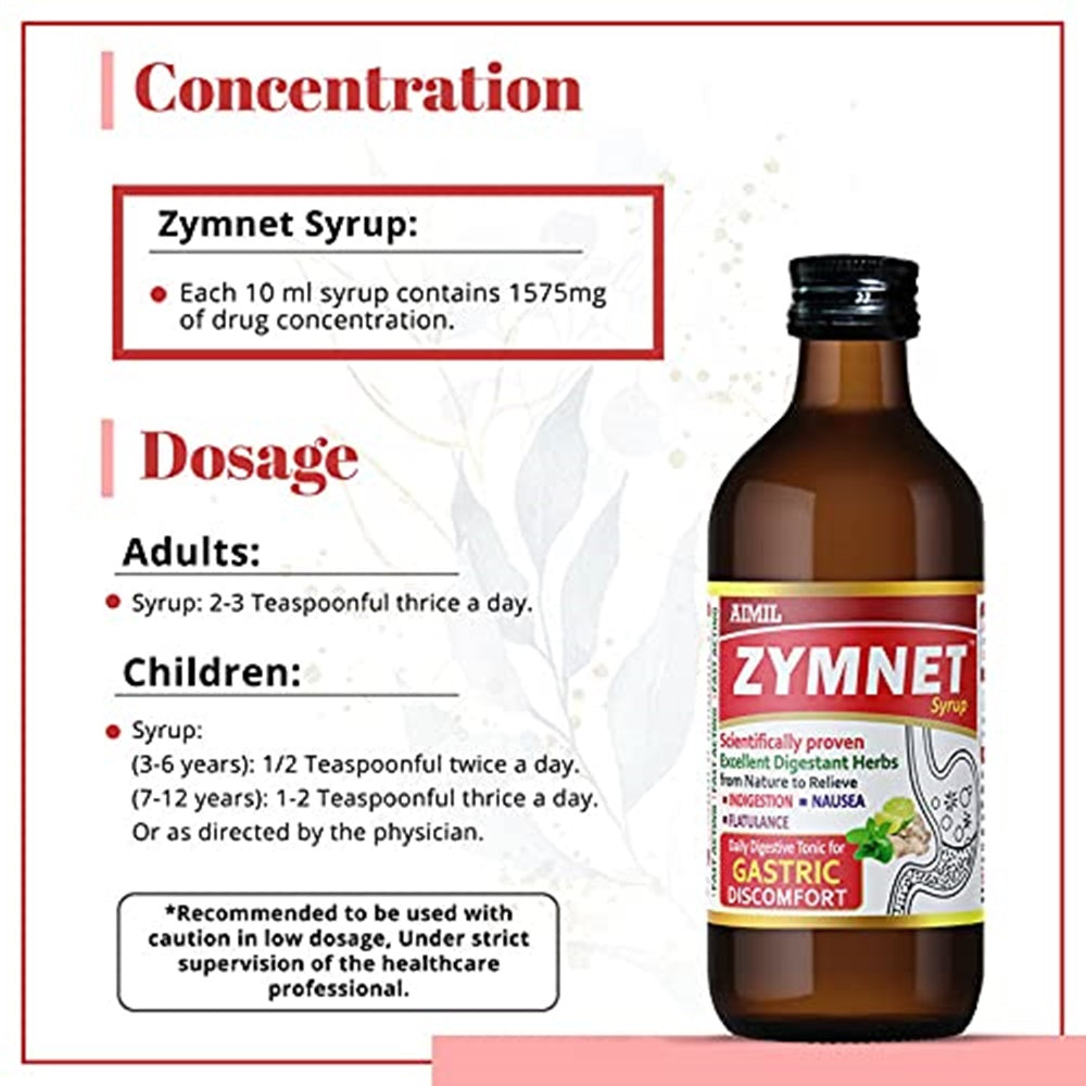 Buy Aimil Ayurvedic Zymnet Plus Syrup Online At Low Price– Distacart