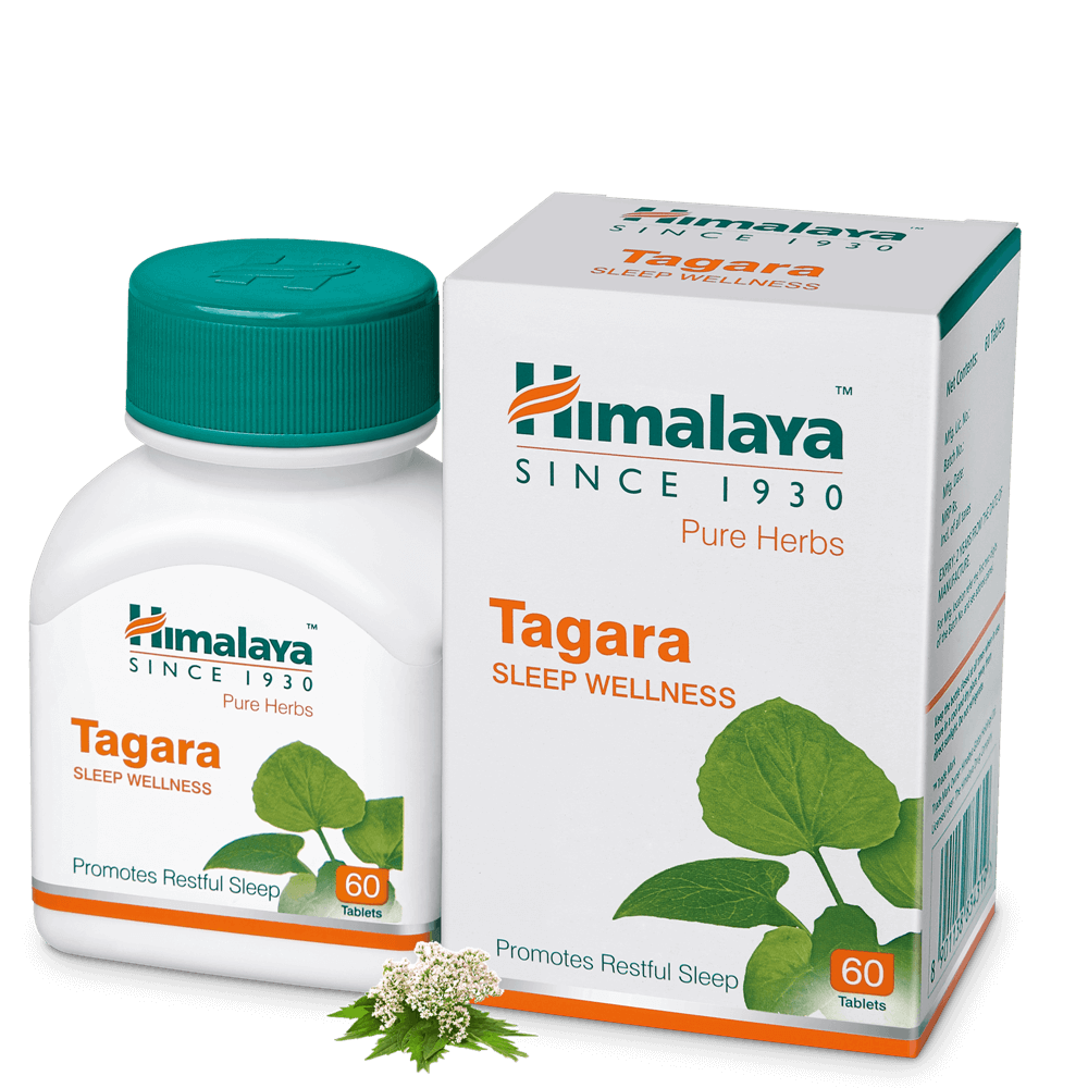Buy Himalaya Wellness Pure Herbs Tagara Wellness - 60 Tablets Online at Best Price | Distacart