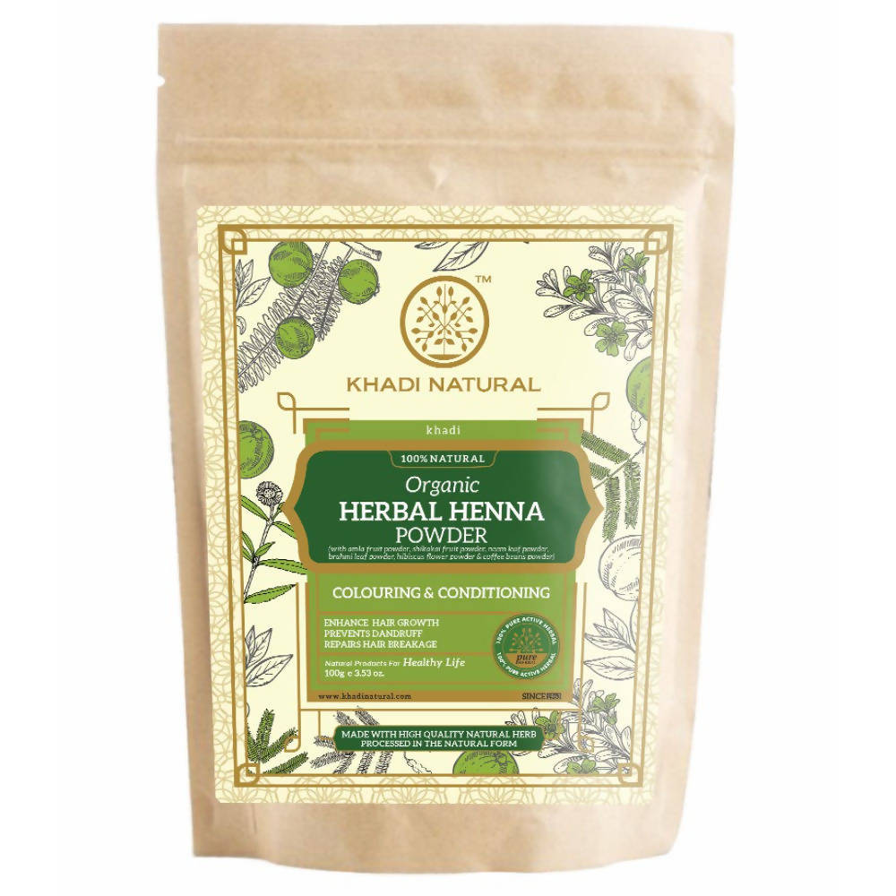 Kietelen Vacature Feest Buy Khadi Natural Organic Herbal Henna Powder Online at Best Price |  Distacart