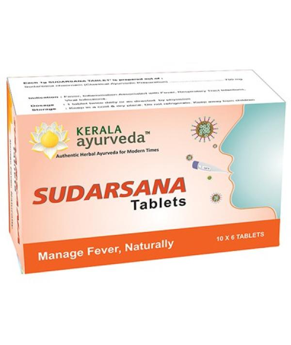 Kerala Ayurveda Sudarsana Tablet | Distacart | Reviews on Judge.me