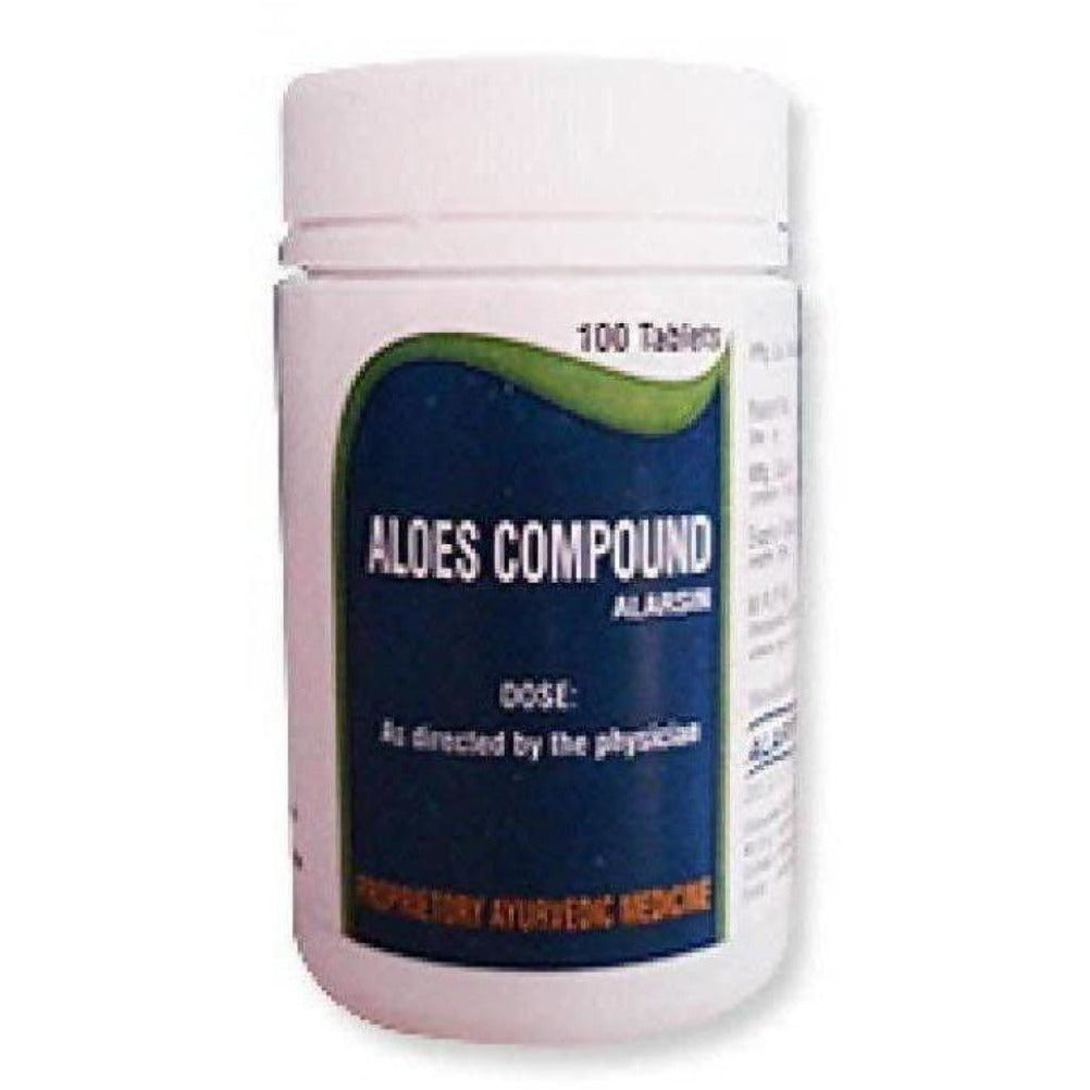 Buy Alarsin Ayurvedic Aloes Compound Tablet Online At Best Price Distacart