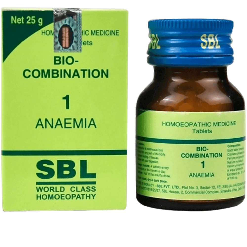 Buy SBL Homeopathy Bio - Combination 1 Tablet Online at best price