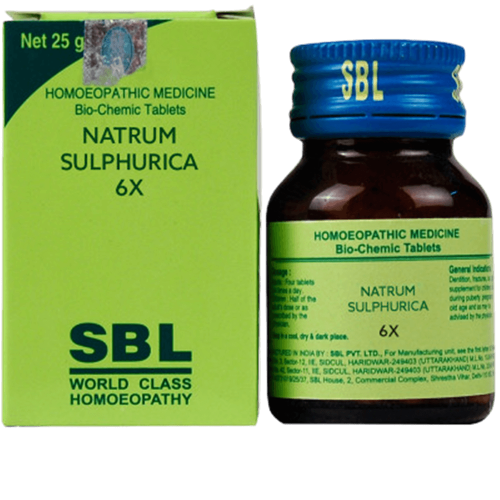 Buy Sbl Homeopathy Natrum Sulphuricum Biochemic Tablets Online At Best Price Distacart 2864