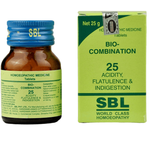 Buy SBL Homeopathy Bio-Combination 25 Tablet Online at Best Price