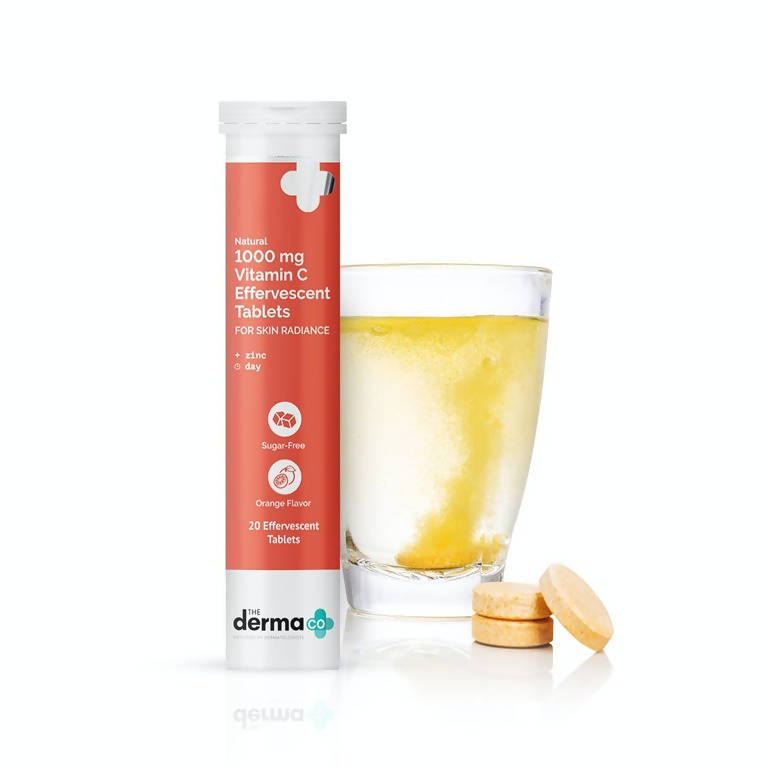 Buy The Derma Co 1000 Mg Vitamin C Effervescent Tablets For Skin Radiance Online At Best Price Distacart