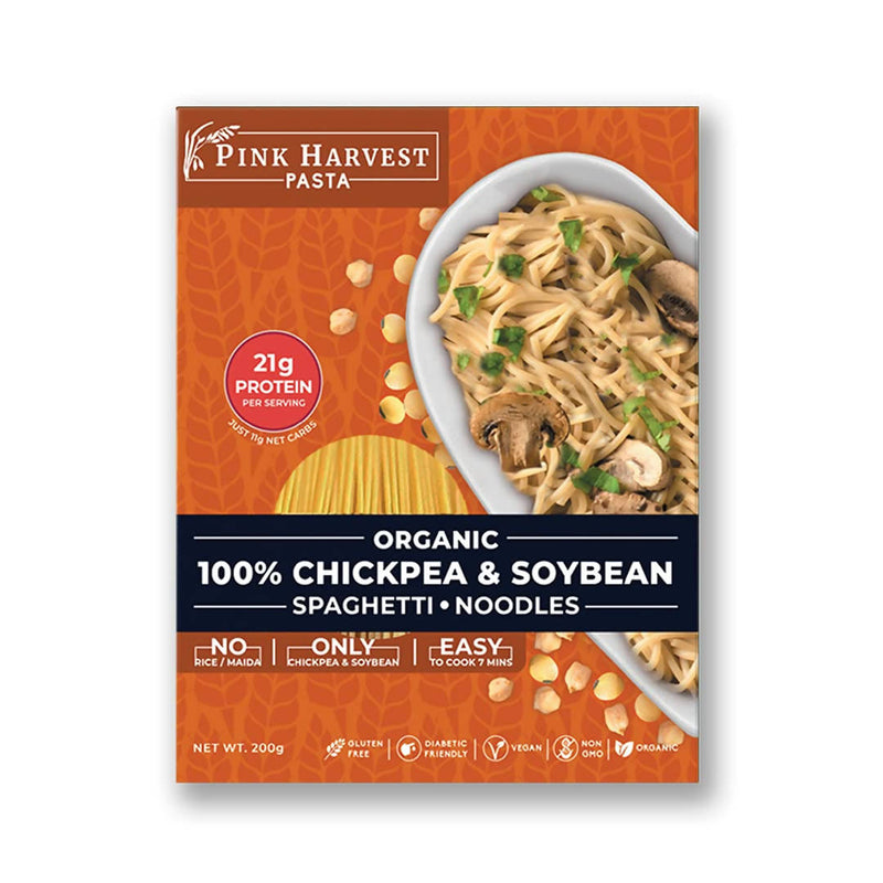 Pink Harvest Organic 100% Chickpea &amp; Soybean Spaghetti Noodles - Distacart