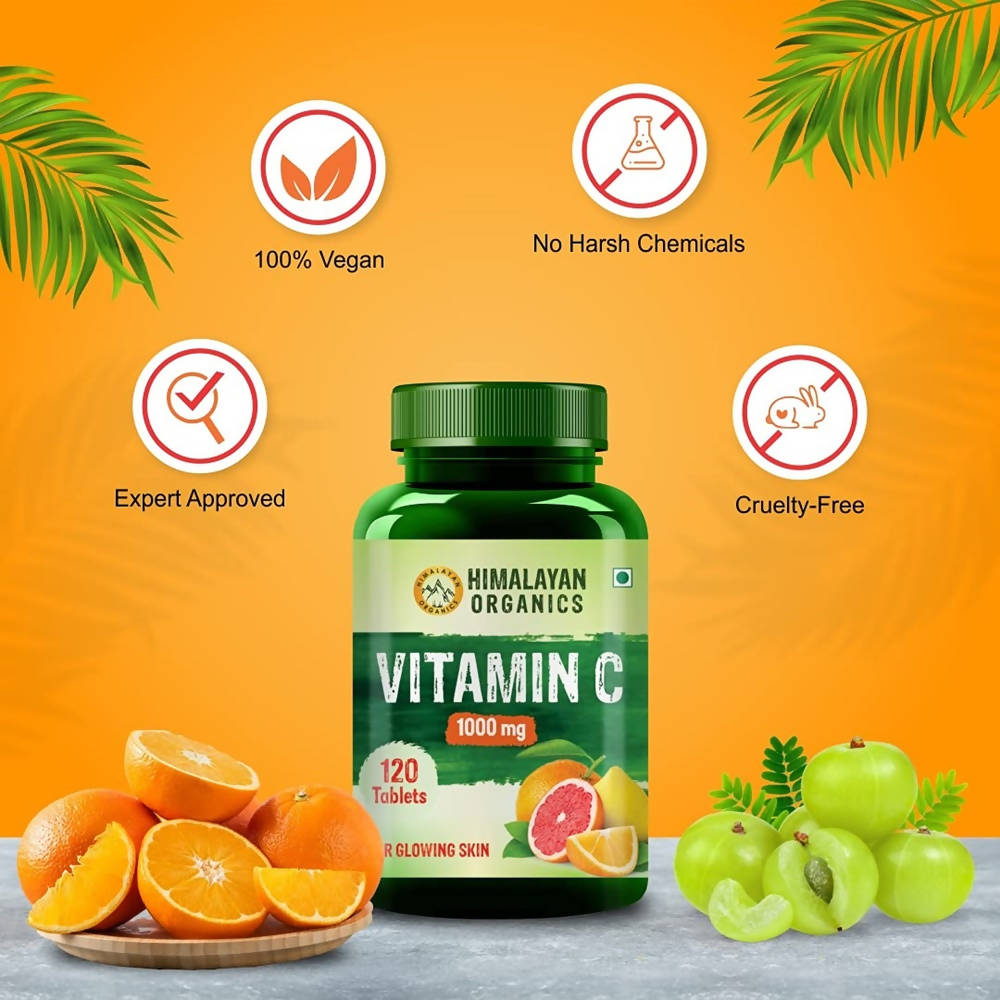 Buy Himalayan Organics Vitamin C 1000 Mg Tablets Online At Best Price Distacart
