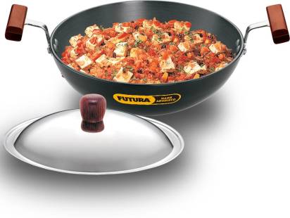 Cast Iron Cookware Set - Kadai (2.5L) + Kadai (1.5L) Small - Send