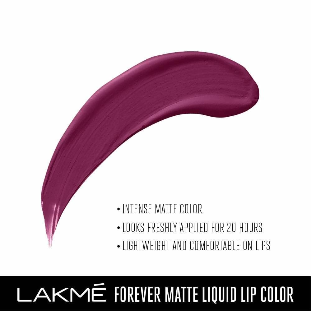 lakme forever matte wine glow