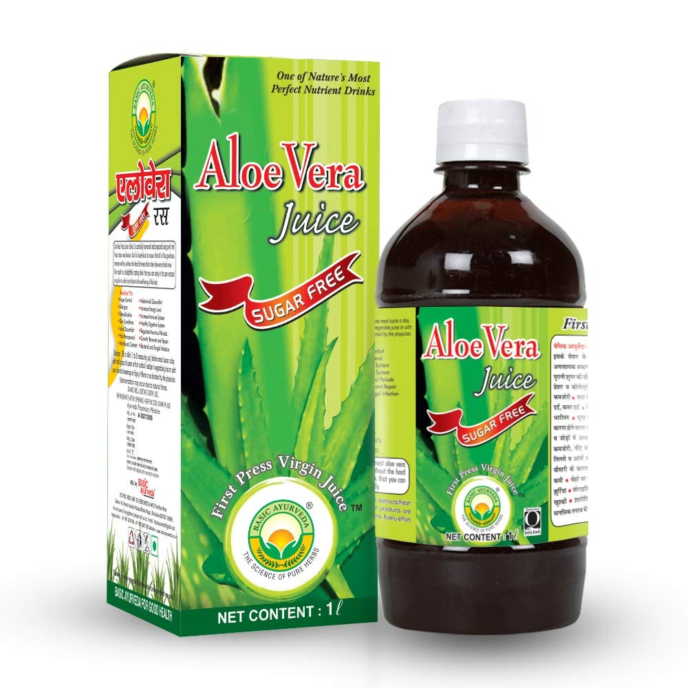 lotus De eigenaar mot Buy Basic Ayurveda Aloe Vera Juice With Fiber Online at Best Price |  Distacart