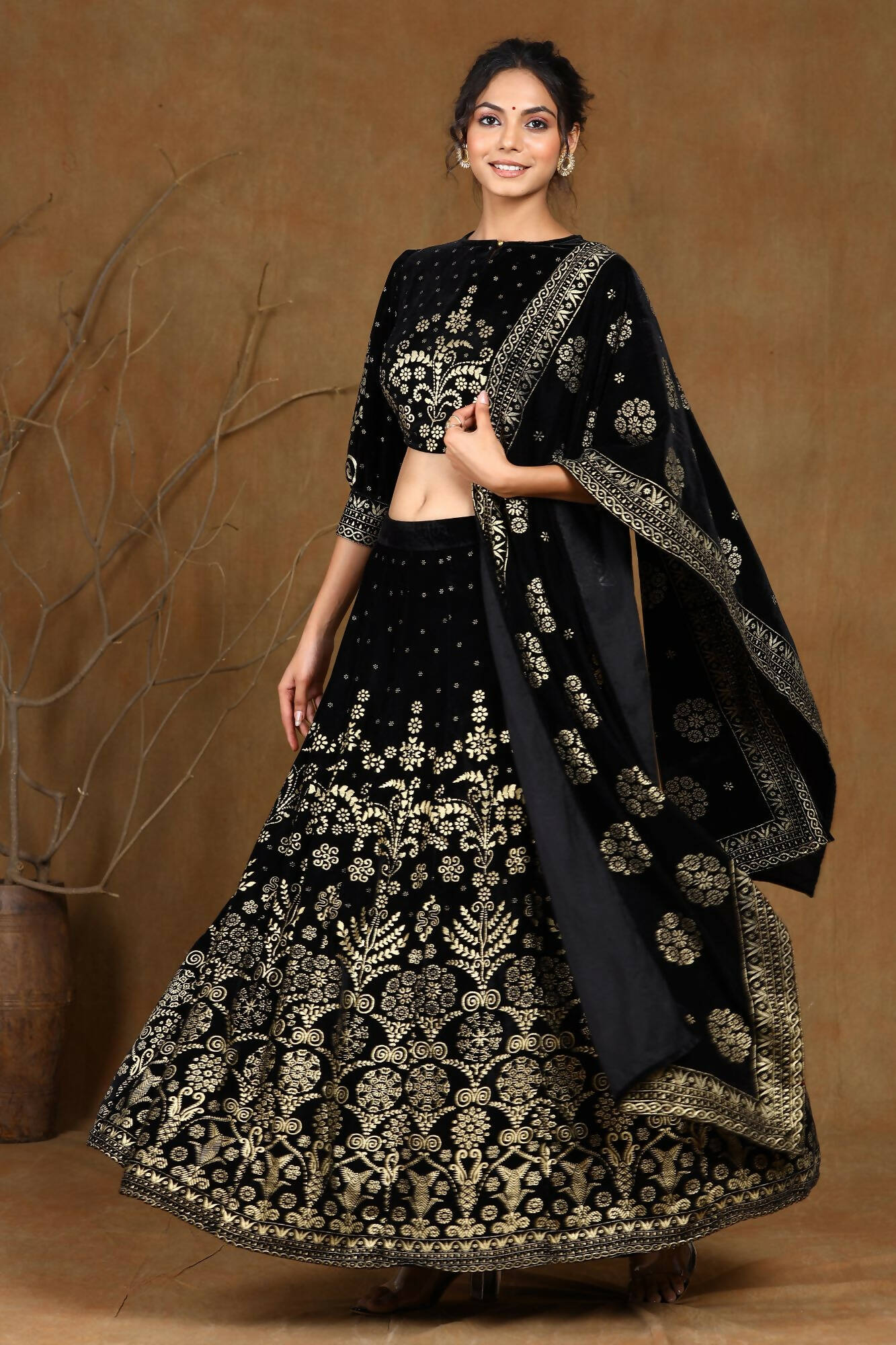 Bridal Collection | Lehenga | Fahad Hussayn | FHPM-CB-D4 - Buy Online