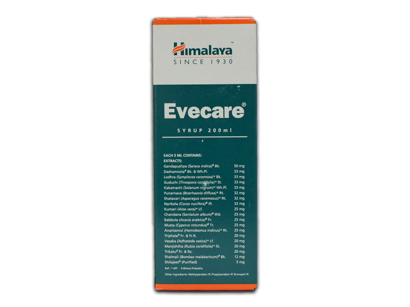 Buy Himalaya Herbals - Evecare Syrup Online at Best Price | Distacart