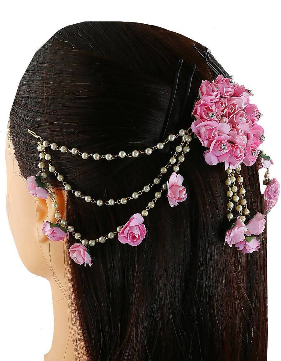 Buy Baby Pink Flower Hair Accessories Online at Best Price  Distacart