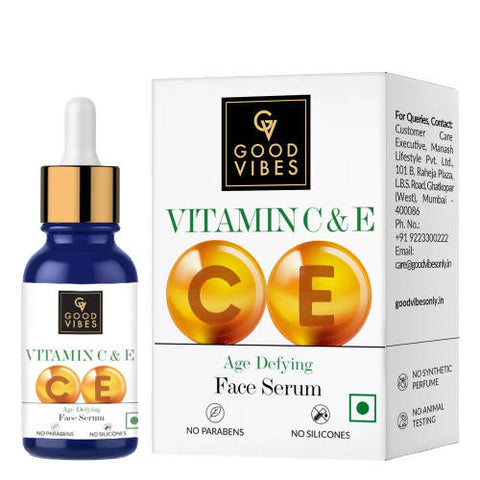 Good Vibes Vitamin C Brightening Under Eye Gel with Power of