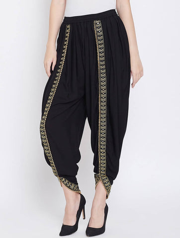 Buy DONSON Women Solid Stylish Dhoti Pants For Girls/Womens/Ladies