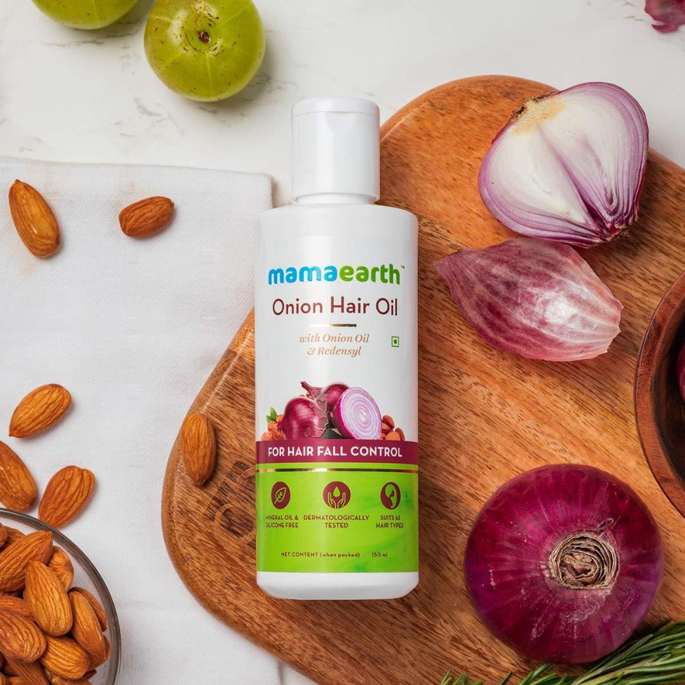 Mamaearth Onion Hair Oil Review