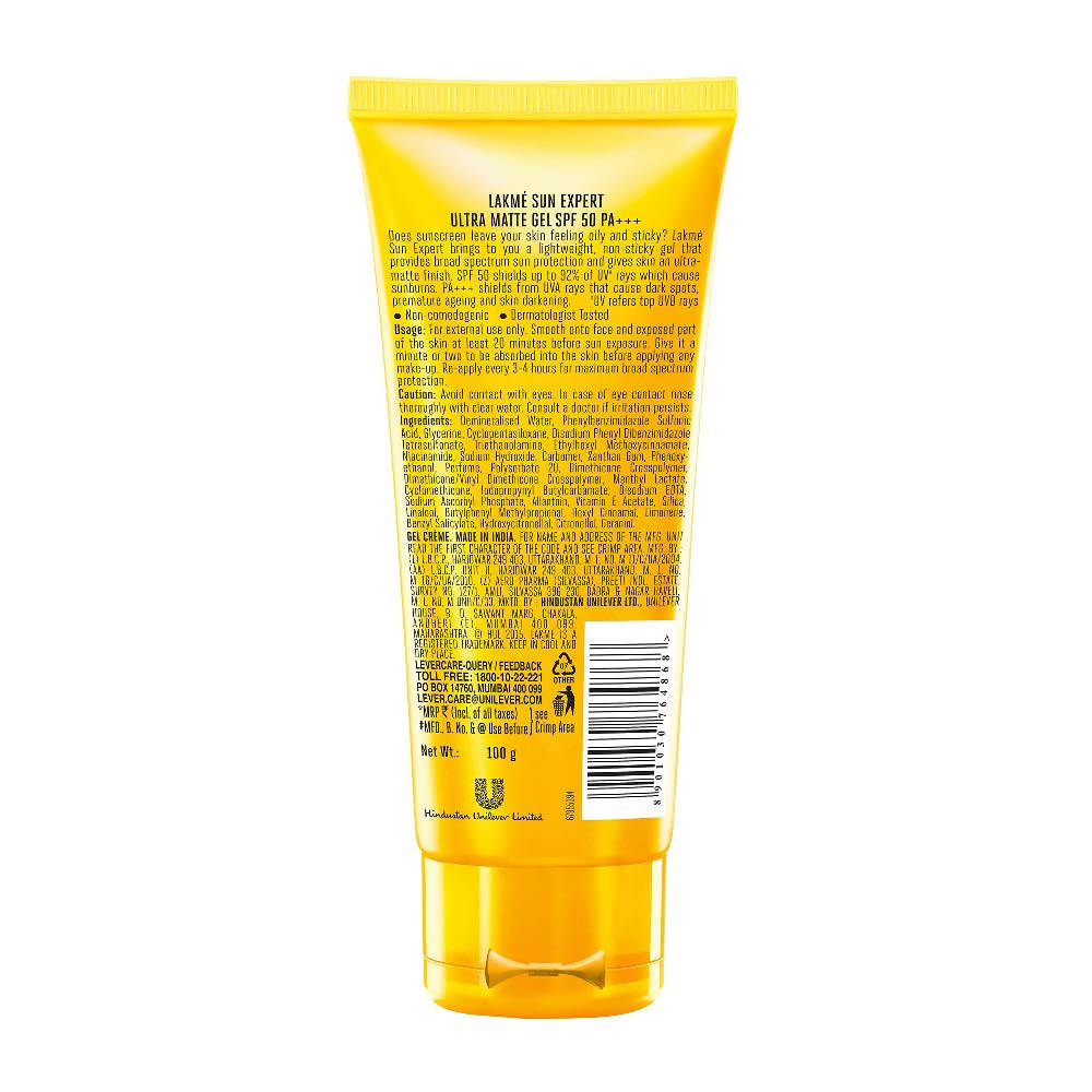 lakme sunscreen gel