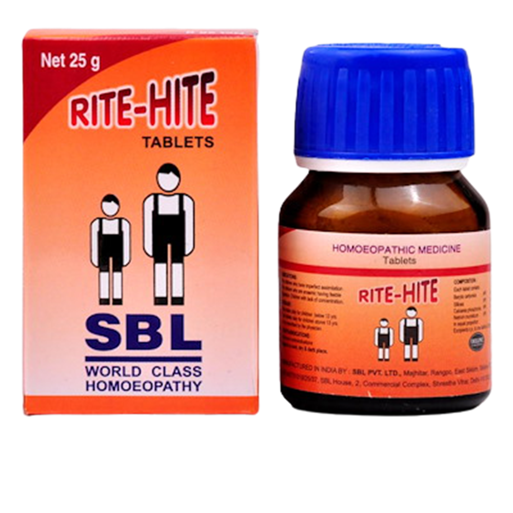 Buy SBL Homeopathy Rite-Hite Tablet Online at Low Price– Distacart