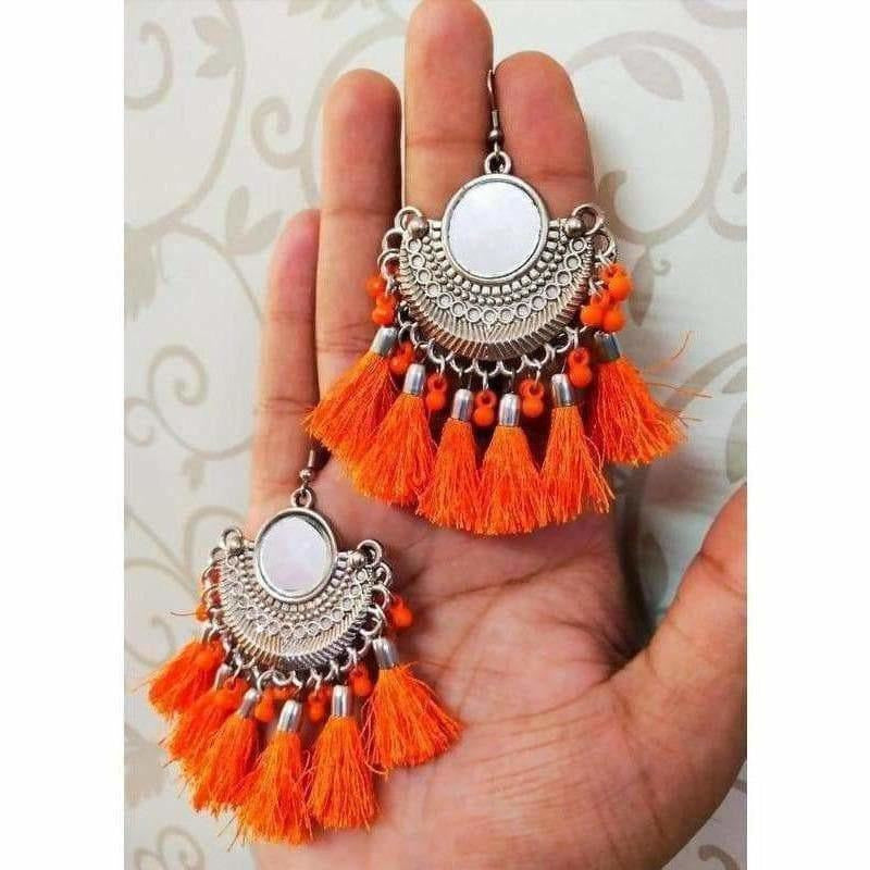 Gissa Bicalho Sunshine Earring - Orange – Kathryn's Collection Inc.