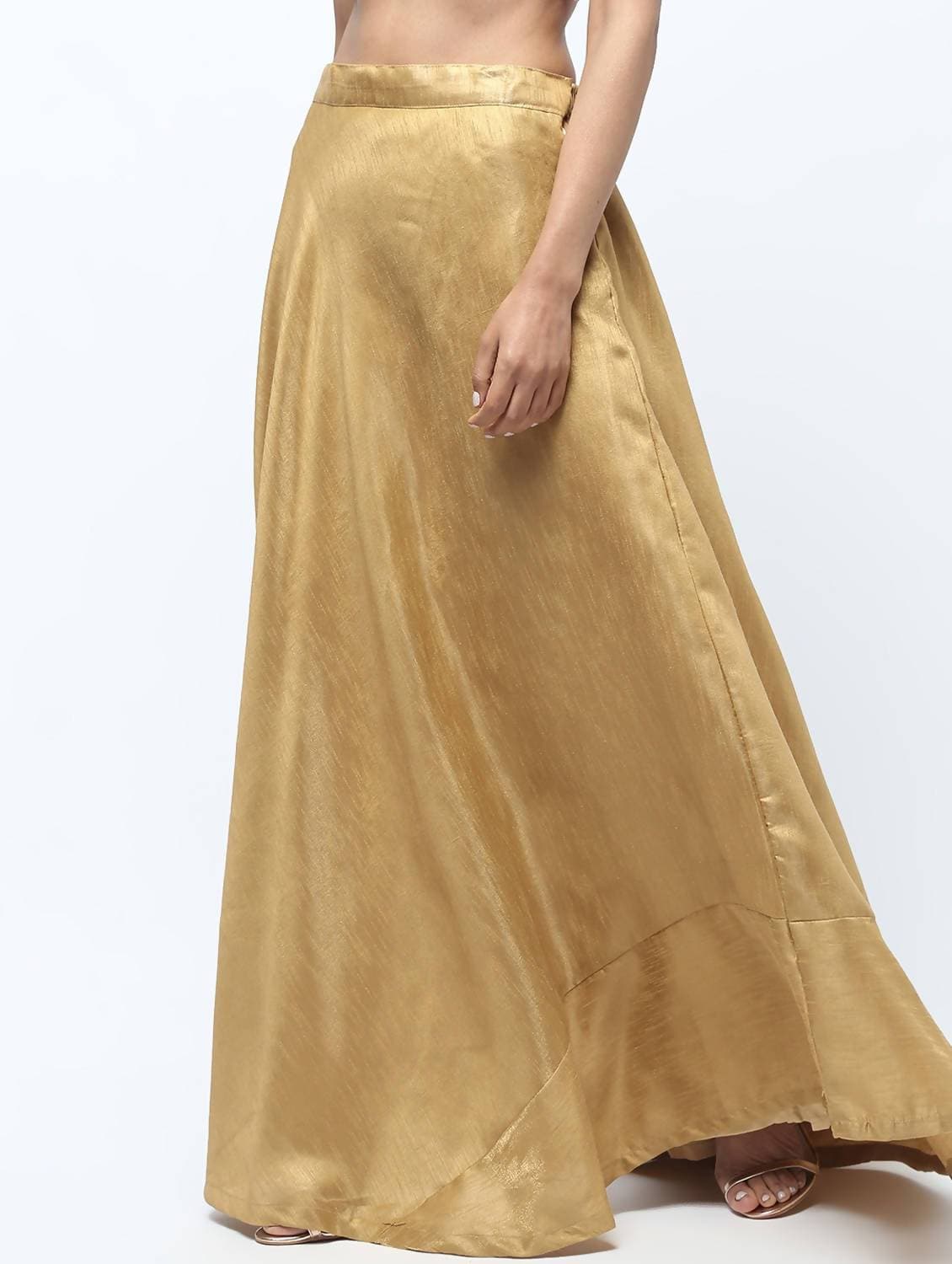 gold skirt online india