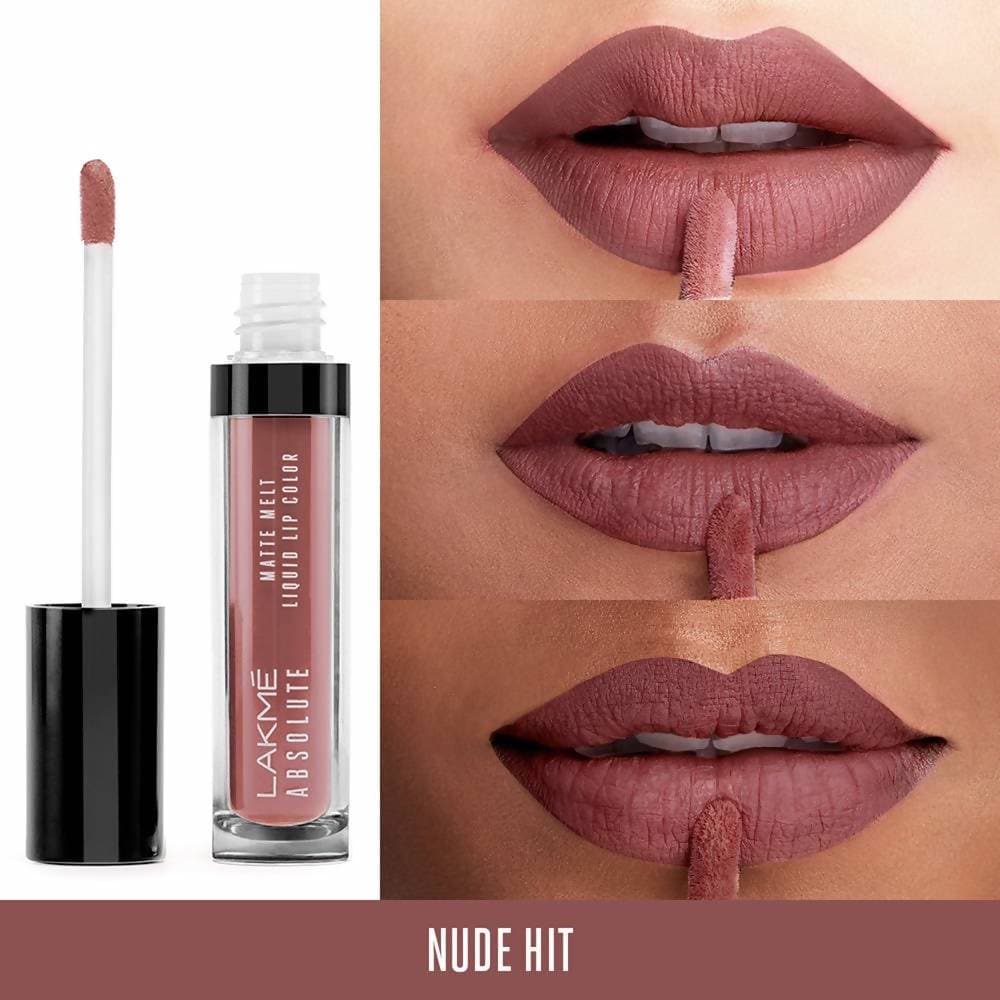 lakme nude liquid lipstick