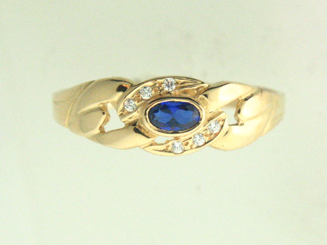 AN4_91 - 19.2kt Portuguese Gold Ladies Ring